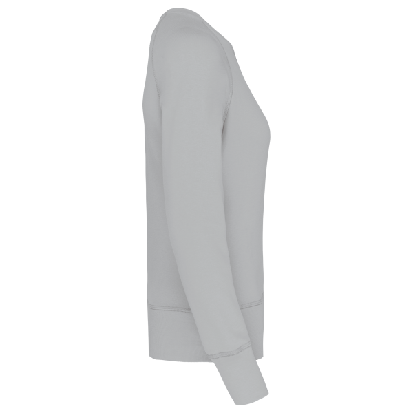 Sweat-shirt Bio col rond manches raglan femme – Image 33