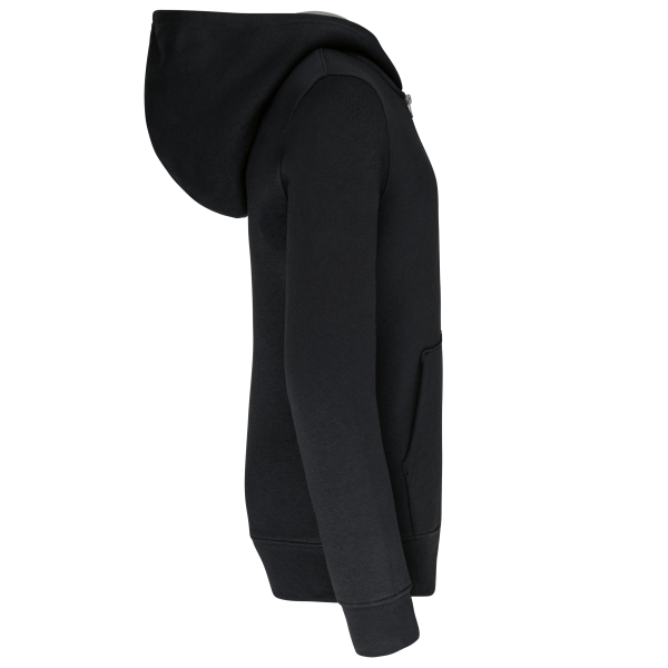 Sweat-shirt zippé capuche enfant – Image 10