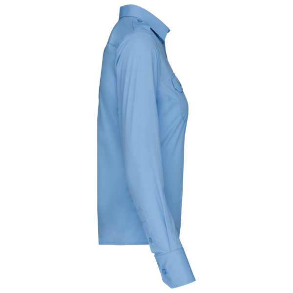 Chemise pilote manches longues femme – Image 16