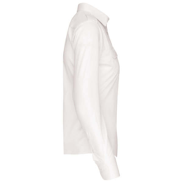 Chemise pilote manches longues femme – Image 18