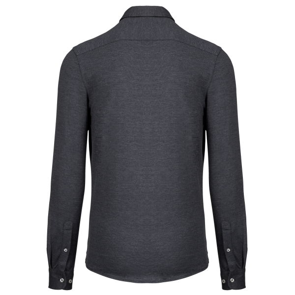 Chemise jacquard manches longues – Image 10