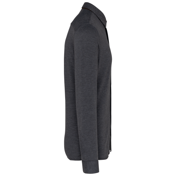 Chemise jacquard manches longues – Image 11