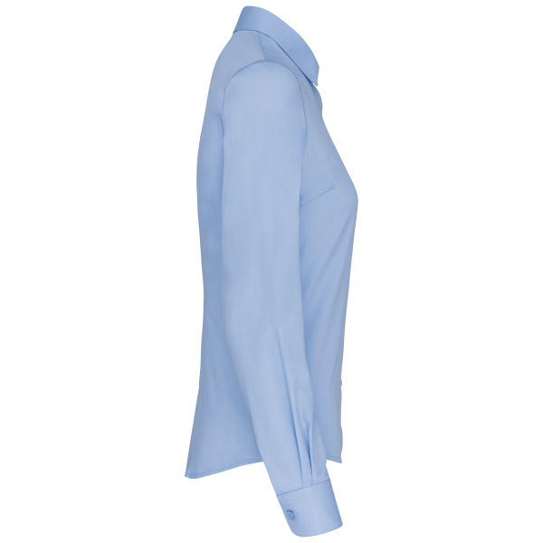 Chemise popeline manches longues femme – Image 13