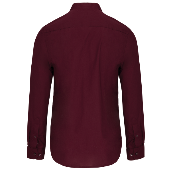 Chemise col mao manches longues – Image 21