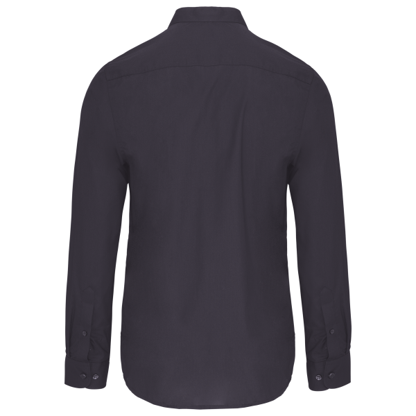 Chemise col mao manches longues – Image 23