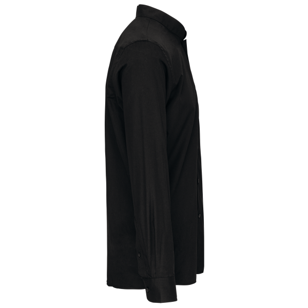 Chemise col mao manches longues – Image 14