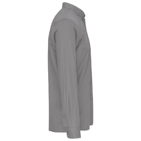 Chemise col mao manches longues – Image 18