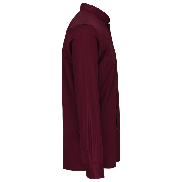 Chemise col mao manches longues – Image 22