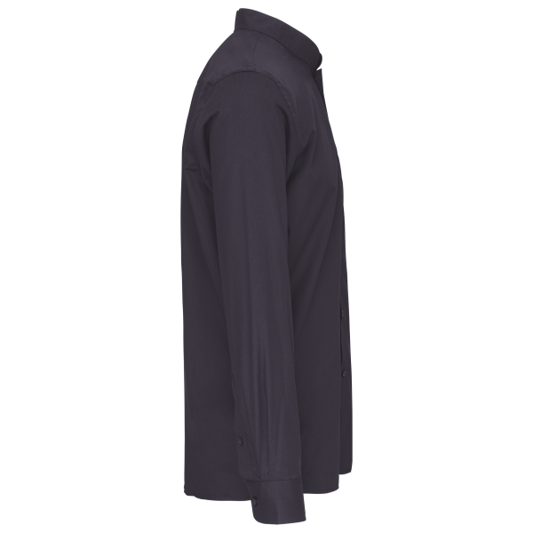 Chemise col mao manches longues – Image 24