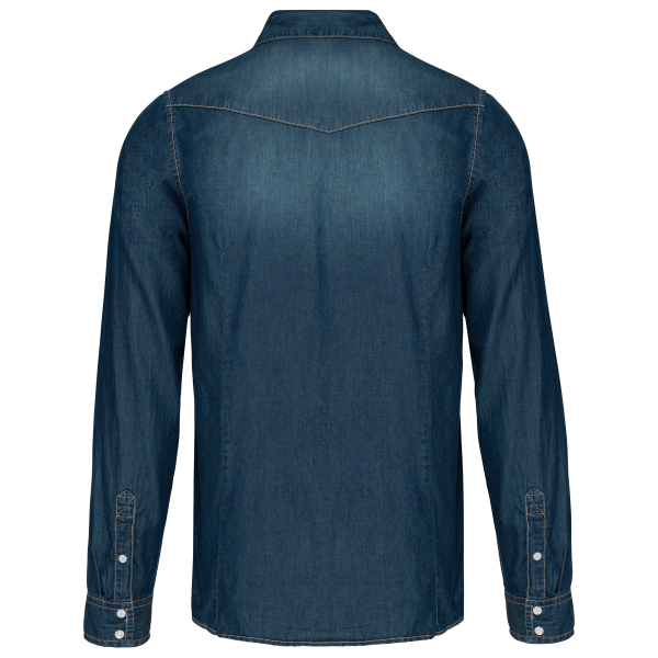 Chemise denim manches longues – Image 15