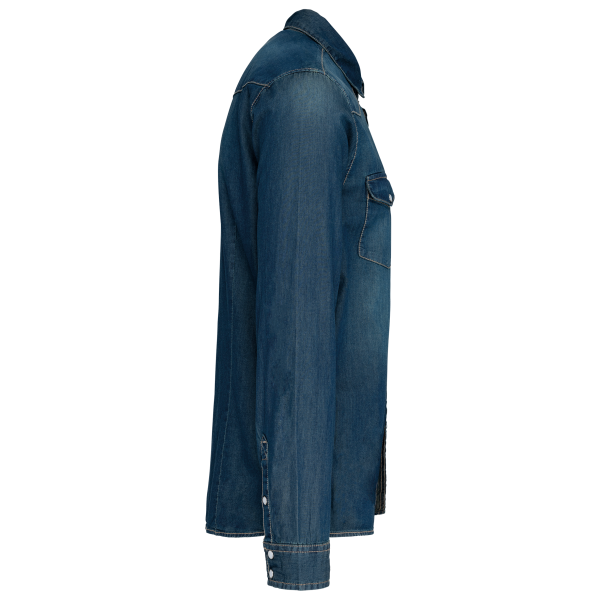 Chemise denim manches longues – Image 16