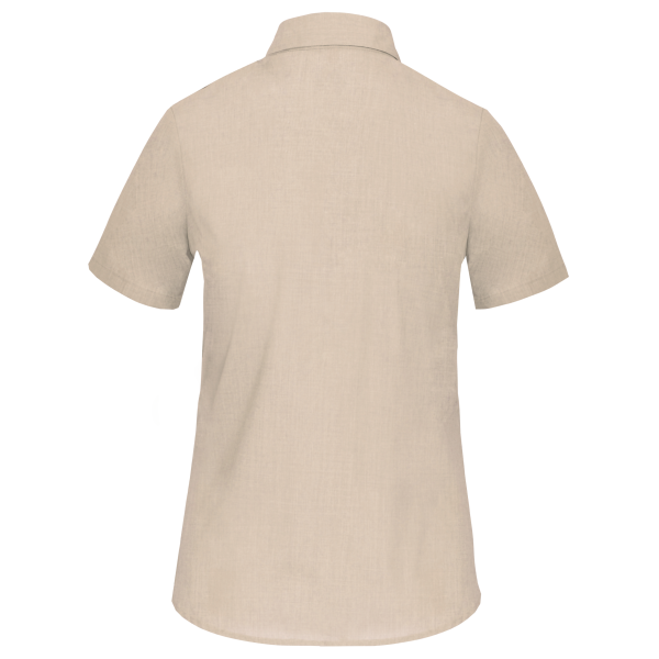 Chemise popeline polycoton manches courtes entretien facile femme – Image 10