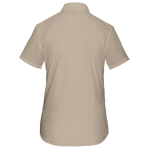 Chemise popeline polycoton manches courtes entretien facile femme – Image 12