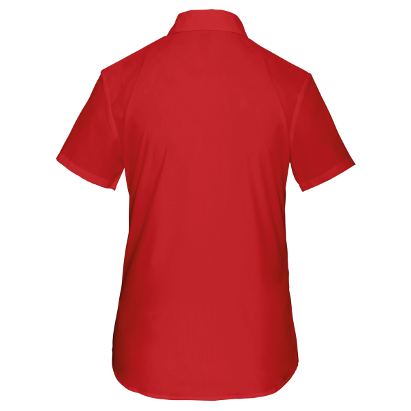 Chemise popeline polycoton manches courtes entretien facile femme – Image 24
