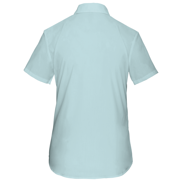Chemise popeline polycoton manches courtes entretien facile femme – Image 34