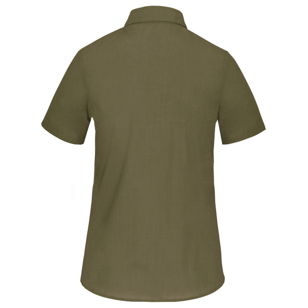 Chemise popeline polycoton manches courtes entretien facile femme – Image 38