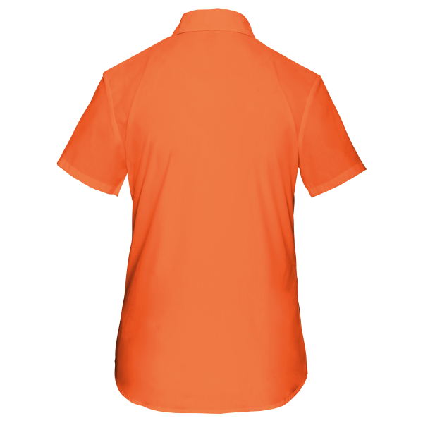 Chemise popeline polycoton manches courtes entretien facile femme – Image 46