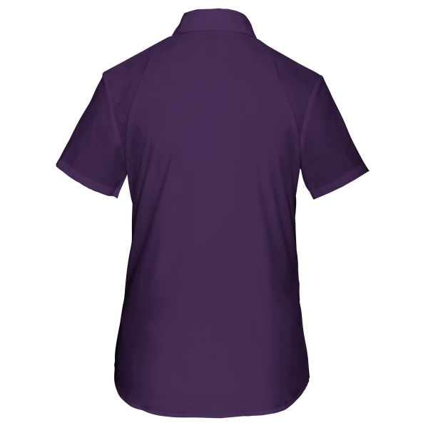 Chemise popeline polycoton manches courtes entretien facile femme – Image 52