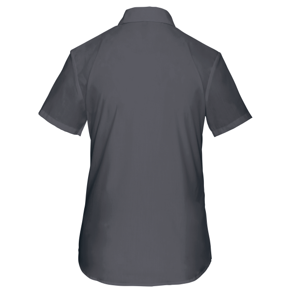 Chemise popeline polycoton manches courtes entretien facile femme – Image 60