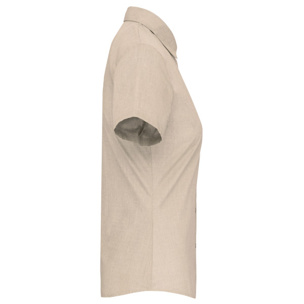 Chemise popeline polycoton manches courtes entretien facile femme – Image 11