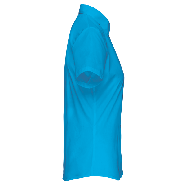 Chemise popeline polycoton manches courtes entretien facile femme – Image 19