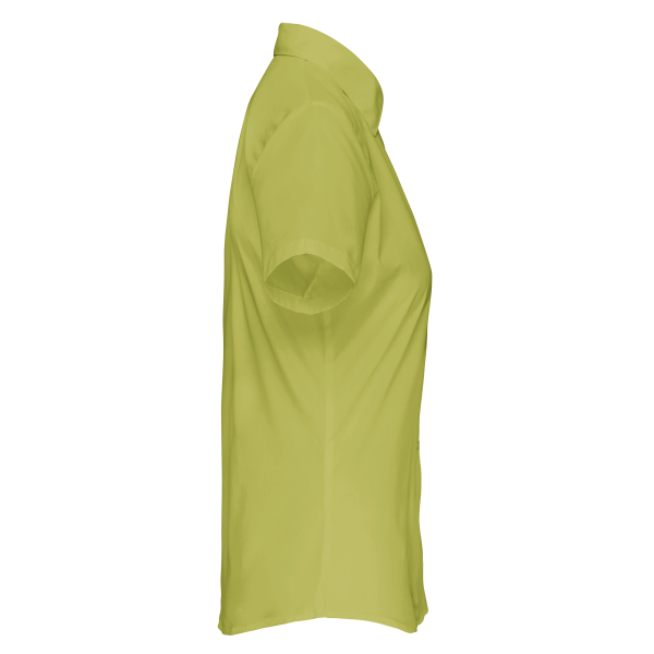 Chemise popeline polycoton manches courtes entretien facile femme – Image 23