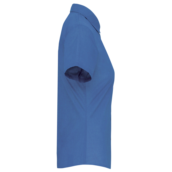Chemise popeline polycoton manches courtes entretien facile femme – Image 27