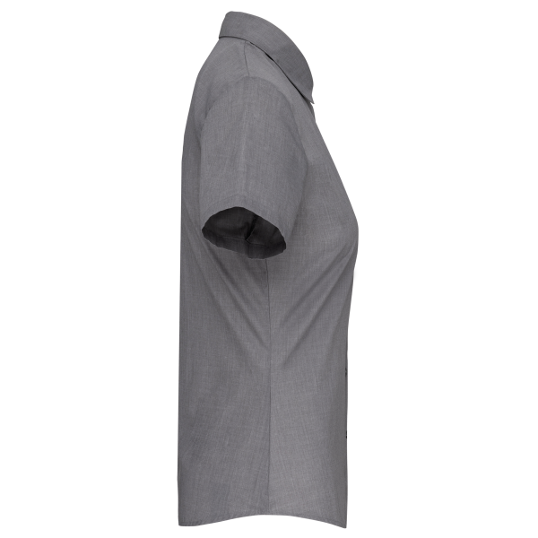 Chemise popeline polycoton manches courtes entretien facile femme – Image 43