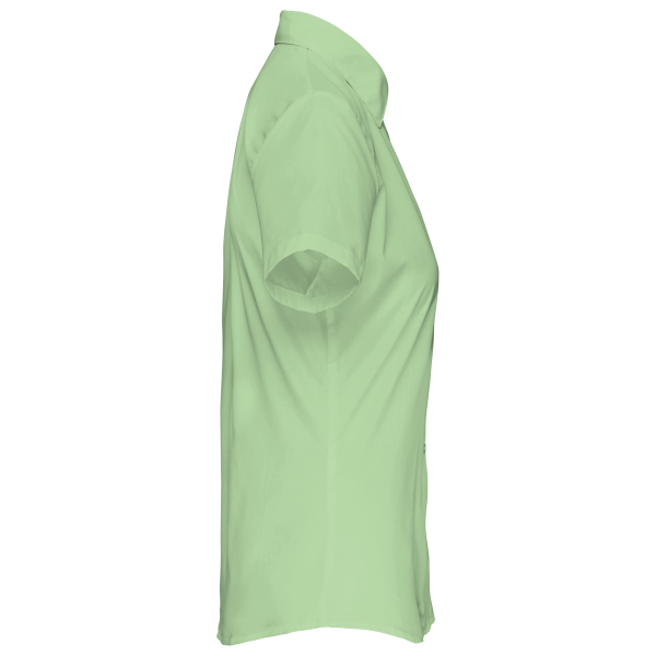 Chemise popeline polycoton manches courtes entretien facile femme – Image 51
