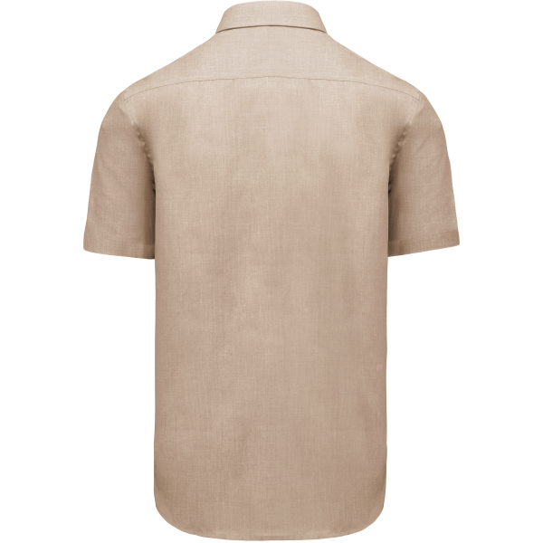 Chemise popeline polycoton manches courtes entretien facile homme – Image 10