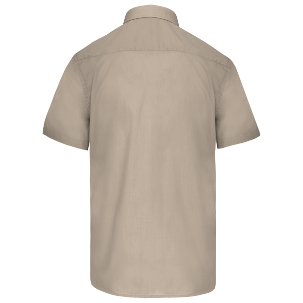 Chemise popeline polycoton manches courtes entretien facile homme – Image 12