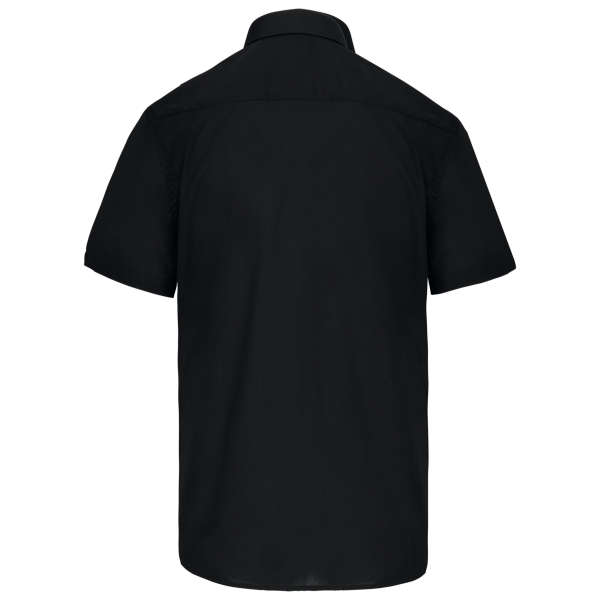 Chemise popeline polycoton manches courtes entretien facile homme – Image 14