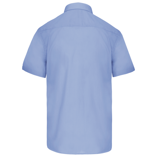 Chemise popeline polycoton manches courtes entretien facile homme – Image 16
