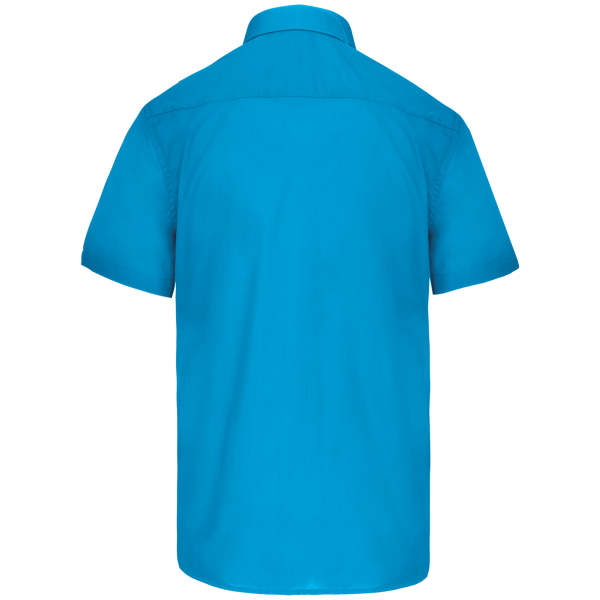 Chemise popeline polycoton manches courtes entretien facile homme – Image 18