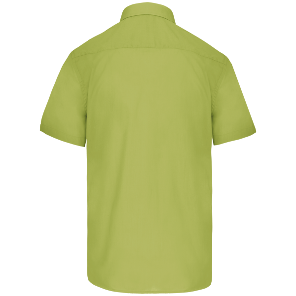 Chemise popeline polycoton manches courtes entretien facile homme – Image 22