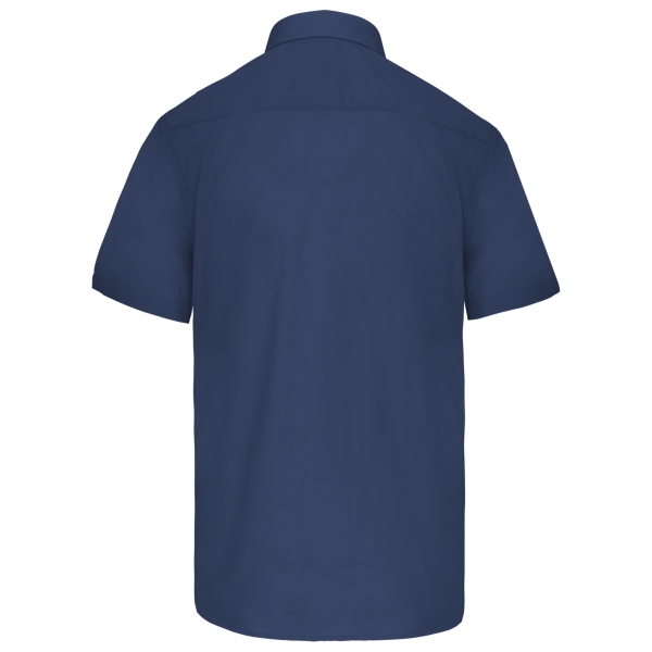 Chemise popeline polycoton manches courtes entretien facile homme – Image 28