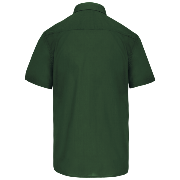 Chemise popeline polycoton manches courtes entretien facile homme – Image 30