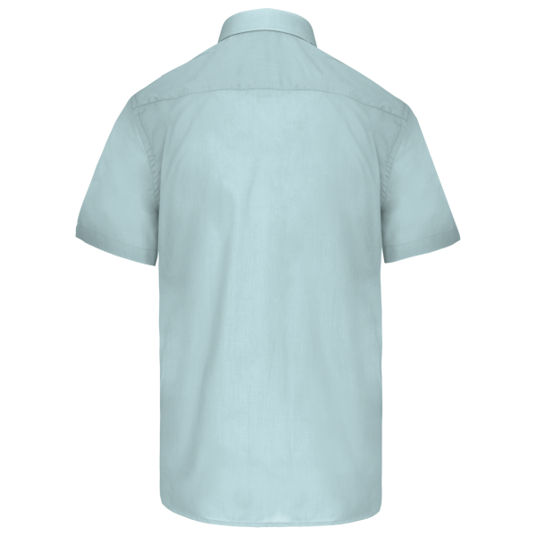 Chemise popeline polycoton manches courtes entretien facile homme – Image 32