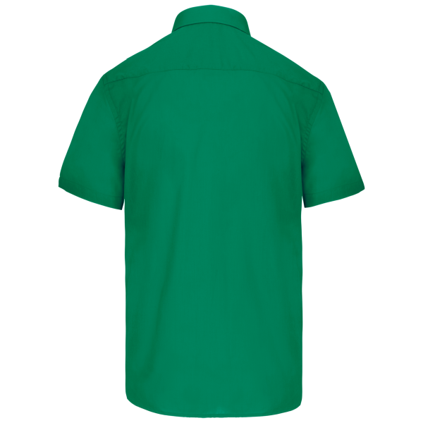 Chemise popeline polycoton manches courtes entretien facile homme – Image 34