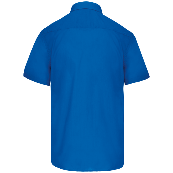 Chemise popeline polycoton manches courtes entretien facile homme – Image 38