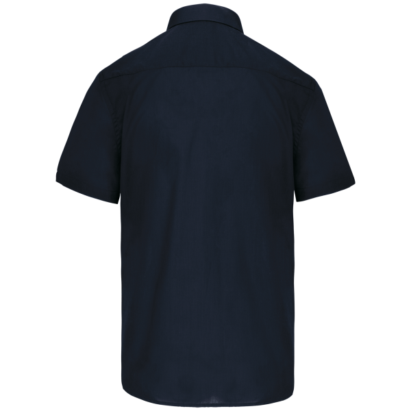 Chemise popeline polycoton manches courtes entretien facile homme – Image 42