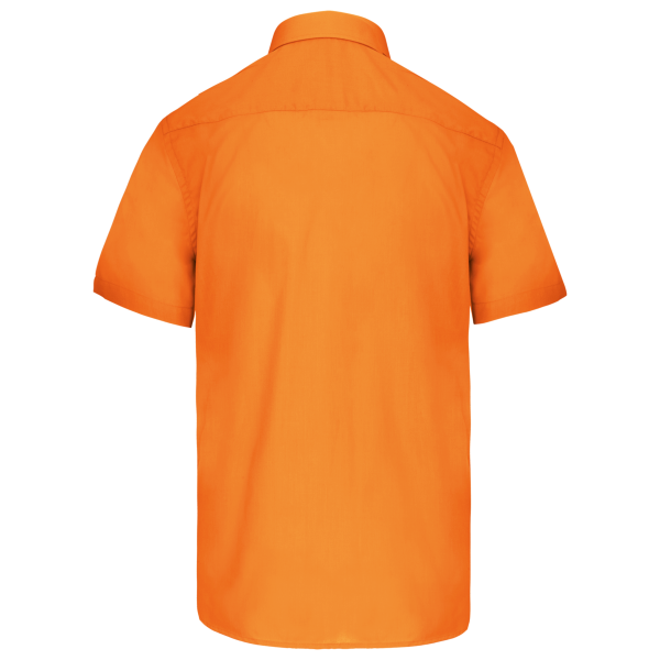 Chemise popeline polycoton manches courtes entretien facile homme – Image 44