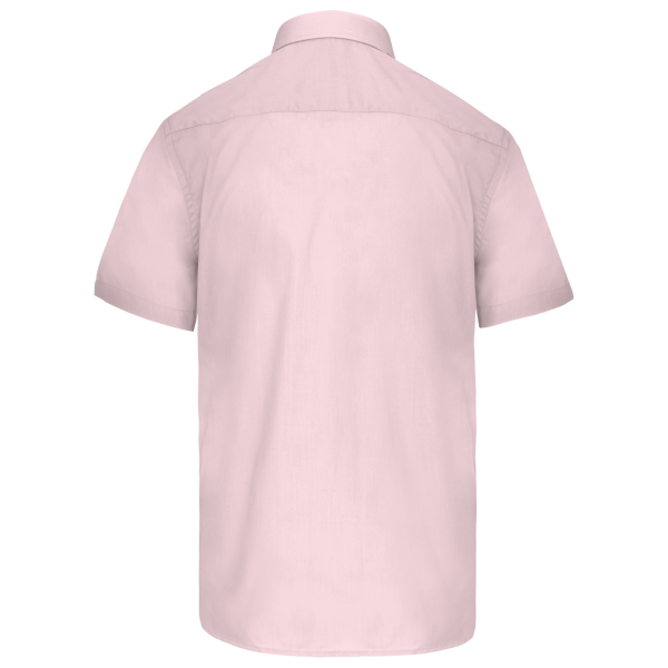 Chemise popeline polycoton manches courtes entretien facile homme – Image 46