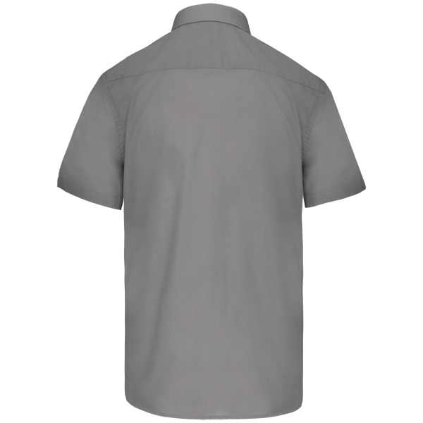Chemise popeline polycoton manches courtes entretien facile homme – Image 54