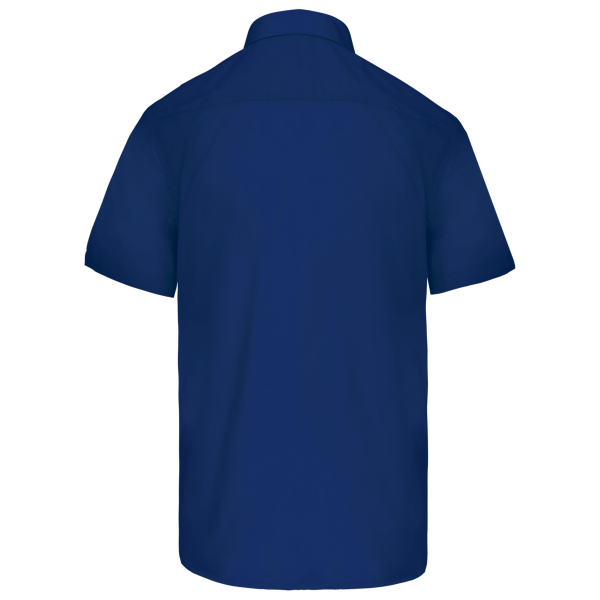 Chemise popeline polycoton manches courtes entretien facile homme – Image 56