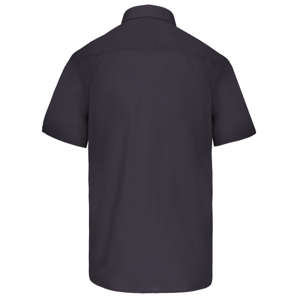 Chemise popeline polycoton manches courtes entretien facile homme – Image 66