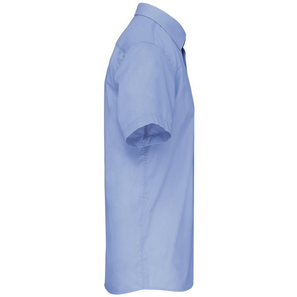 Chemise popeline polycoton manches courtes entretien facile homme – Image 17