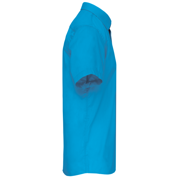 Chemise popeline polycoton manches courtes entretien facile homme – Image 19