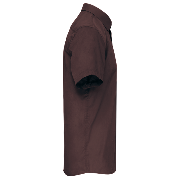 Chemise popeline polycoton manches courtes entretien facile homme – Image 21