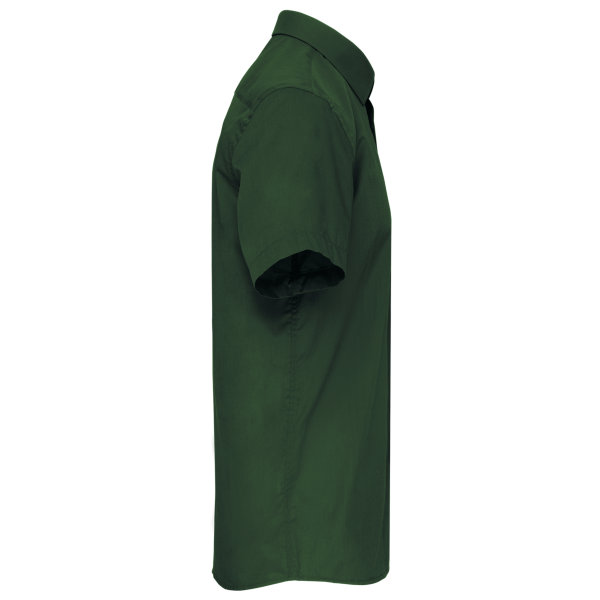 Chemise popeline polycoton manches courtes entretien facile homme – Image 31